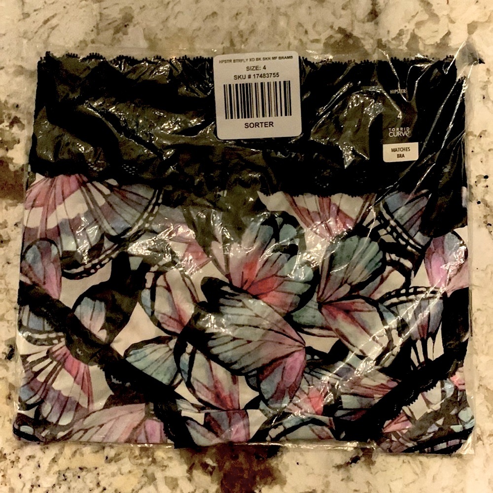 Torrid Hipster Panty! Lace Trim! NWT! Sizes 0X-4X - Picture 9 of 9
